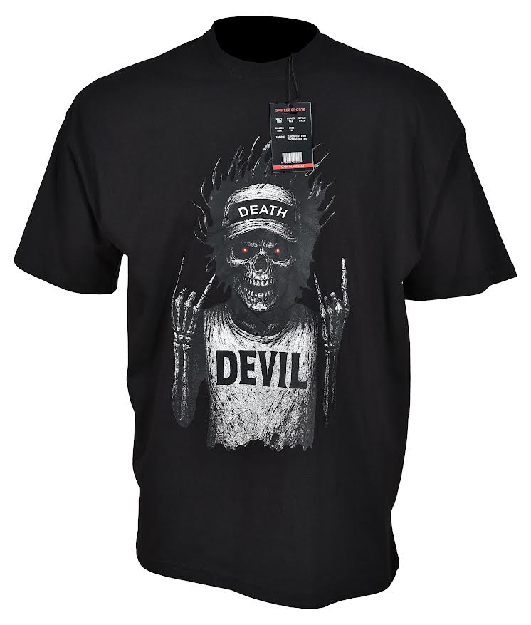 SKELETON OVERSIZED TEE SHIRT UNISEX